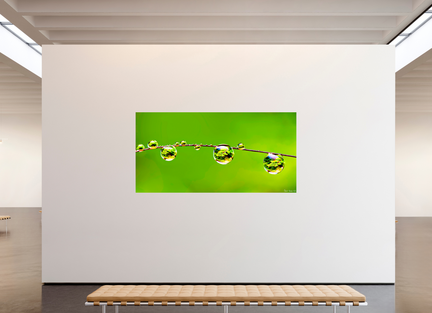 94 x 47″, Acrylic Refraction