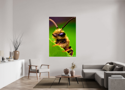44 x 66″, Glossy Canvas The Cutest Bee
