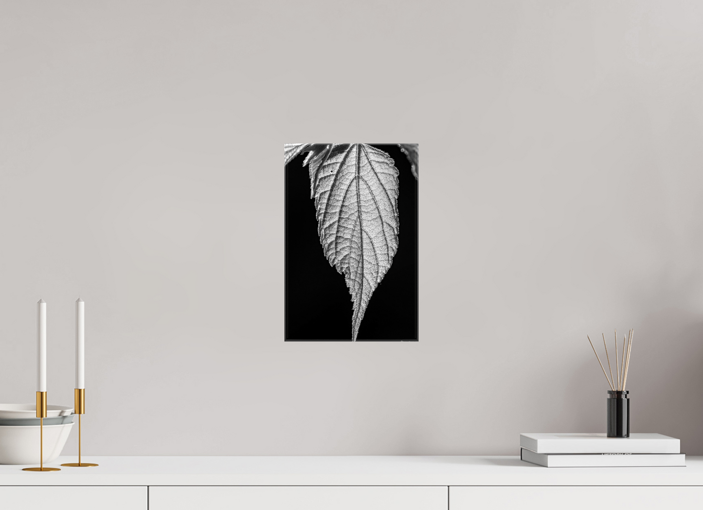 8 x 12″, Glossy Canvas Reticulate Venation