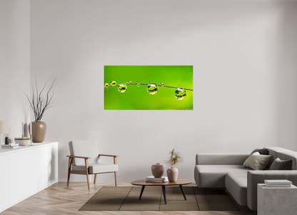 62 x 31″, Acrylic Refraction