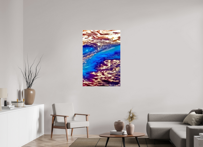 30 x 45″, Glossy Canvas Stratospheric View
