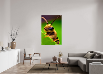 40 x 60″, Glossy Canvas The Cutest Bee
