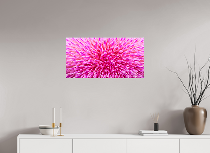 32 x 16″, Glossy Canvas Thistle Sea