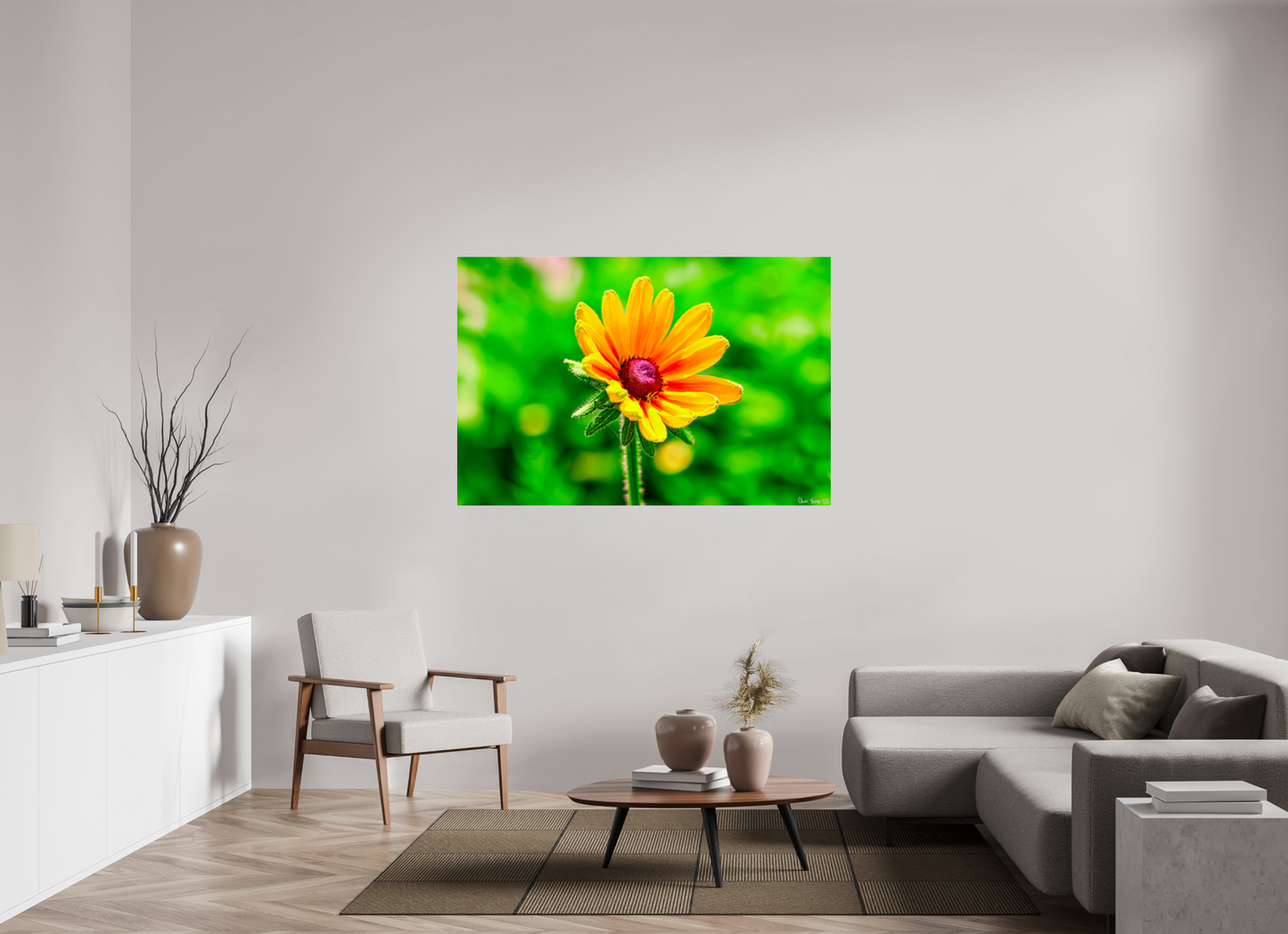60 x 40″, Acrylic Stillness in the Blur
