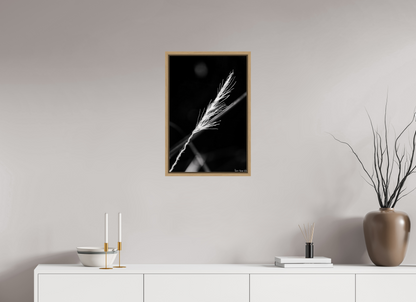 16 x 24″, Floater Frame Natural Oak Frayed