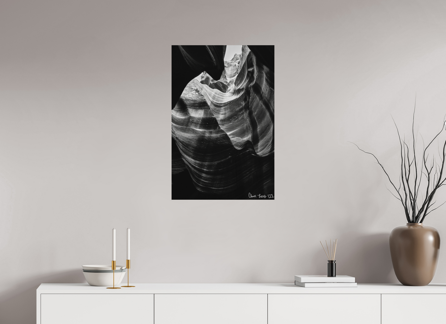 20 x 30″, Matte Metal Overtime