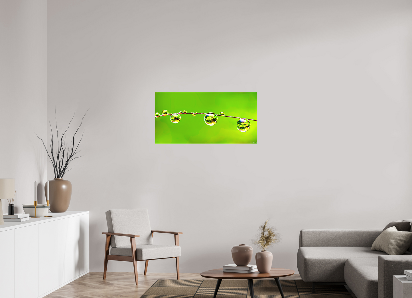 40 x 20″, Matte Canvas Refraction