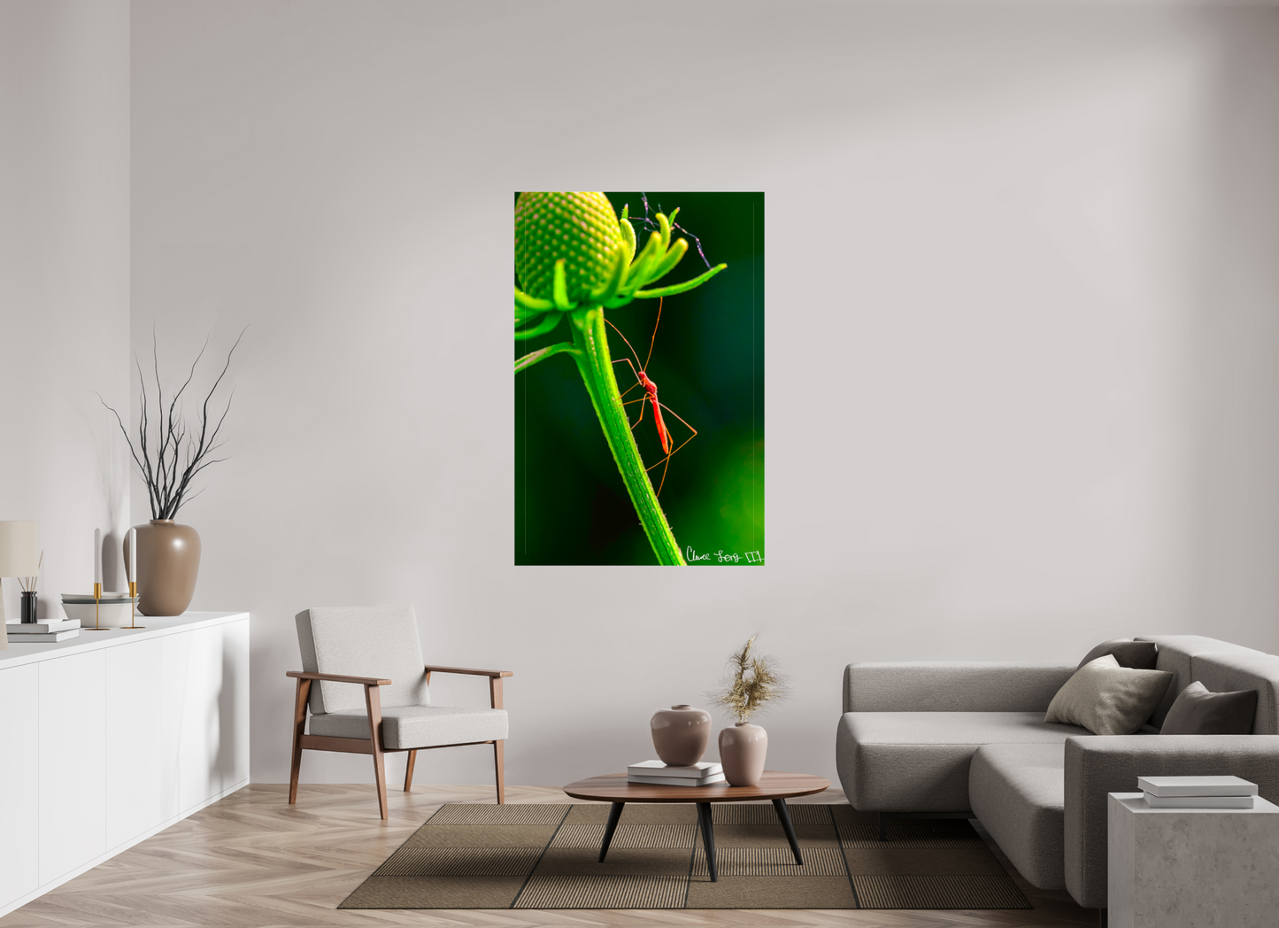 40 x 60″, Glossy Canvas Reaching the Apex