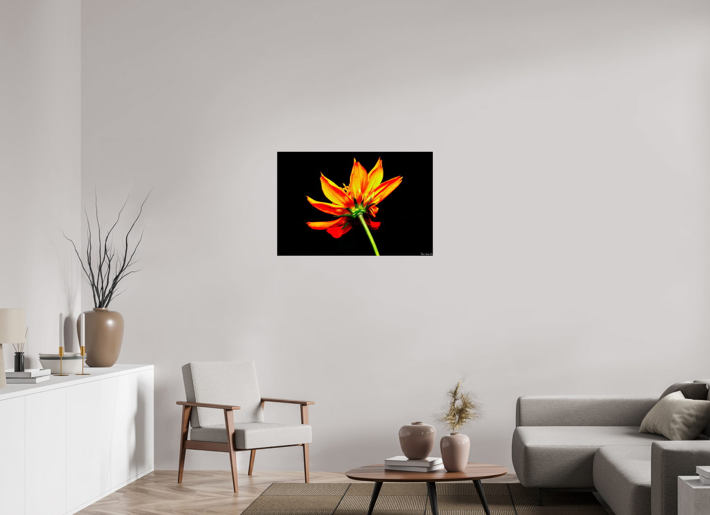 36 x 24″, Acrylic Soaring Phoenix