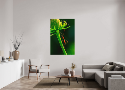 40 x 60″, Matte Metal Reaching the Apex