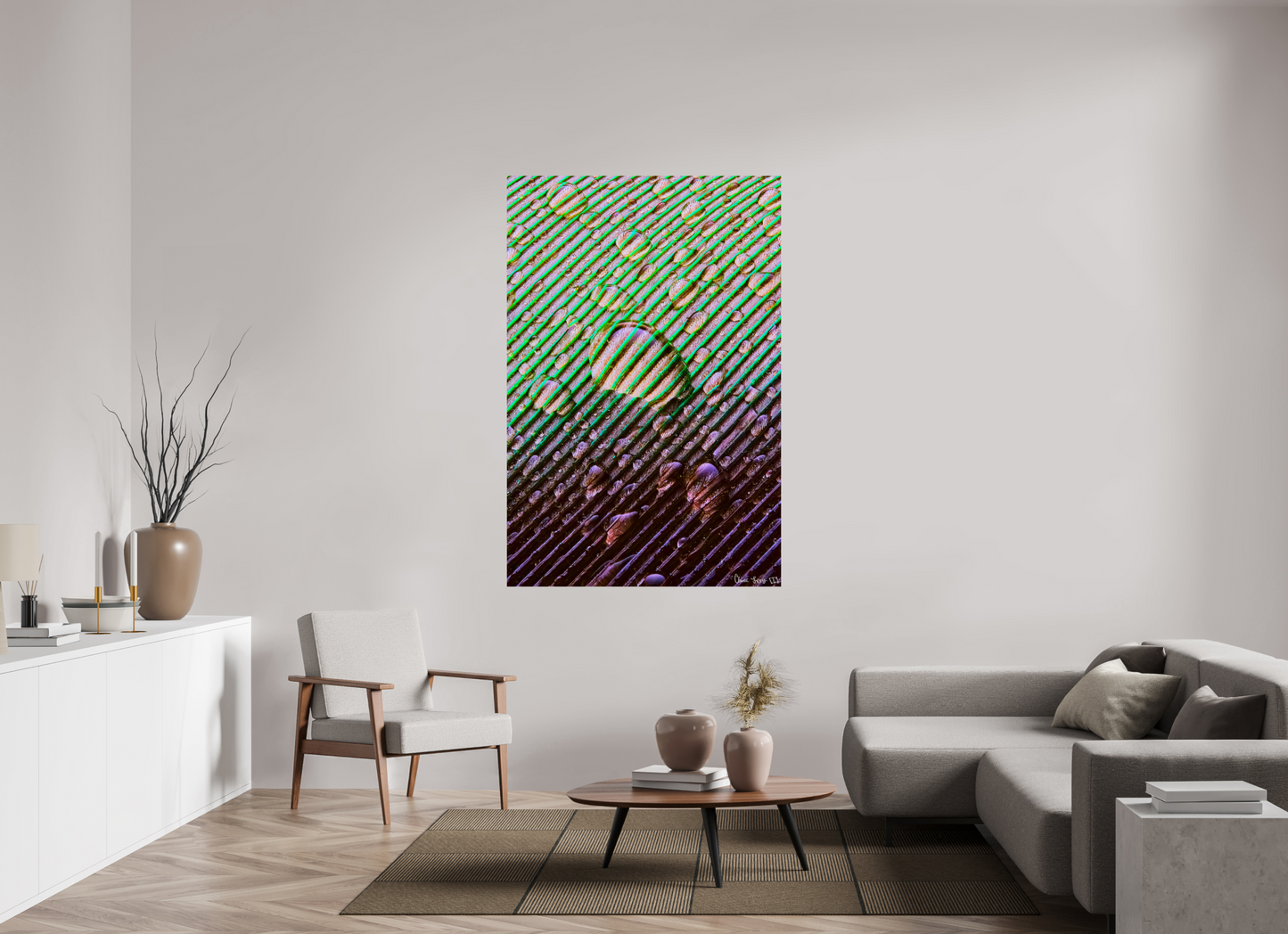 44 x 66″, Photo Print on Aluminum Backing Superabundance