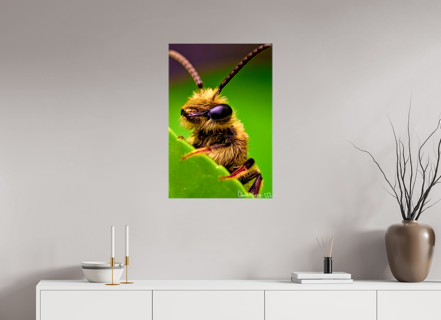 20 x 30″, Glossy Canvas The Cutest Bee