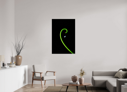 30 x 45″, Glossy Metal Golden Ratio
