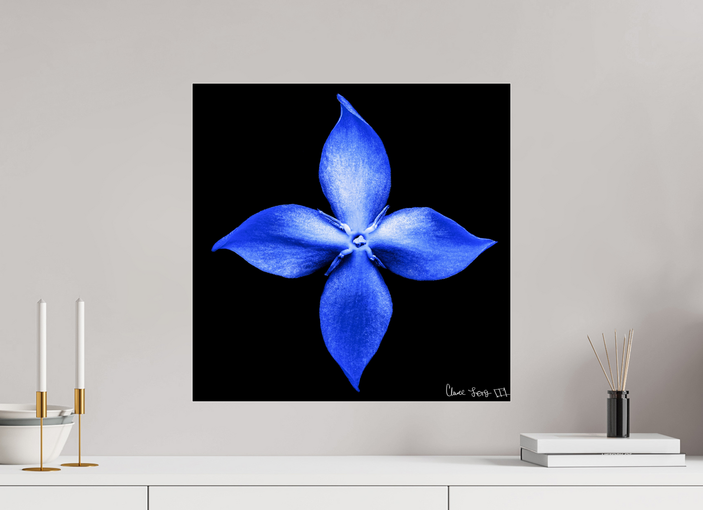 20 x 20″, Acrylic Halcyon Compass