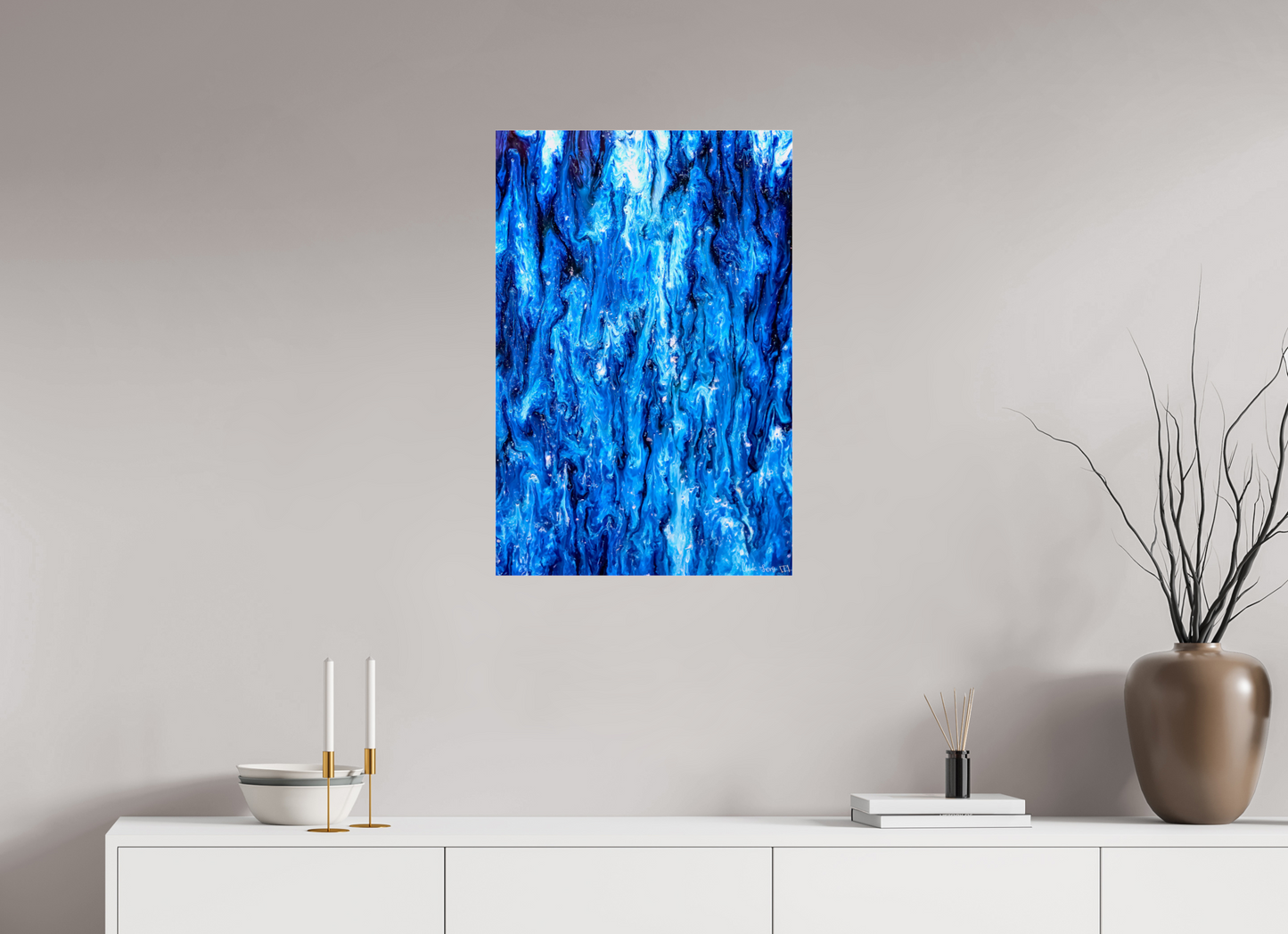 20 x 30″, Acrylic The Seven Seas