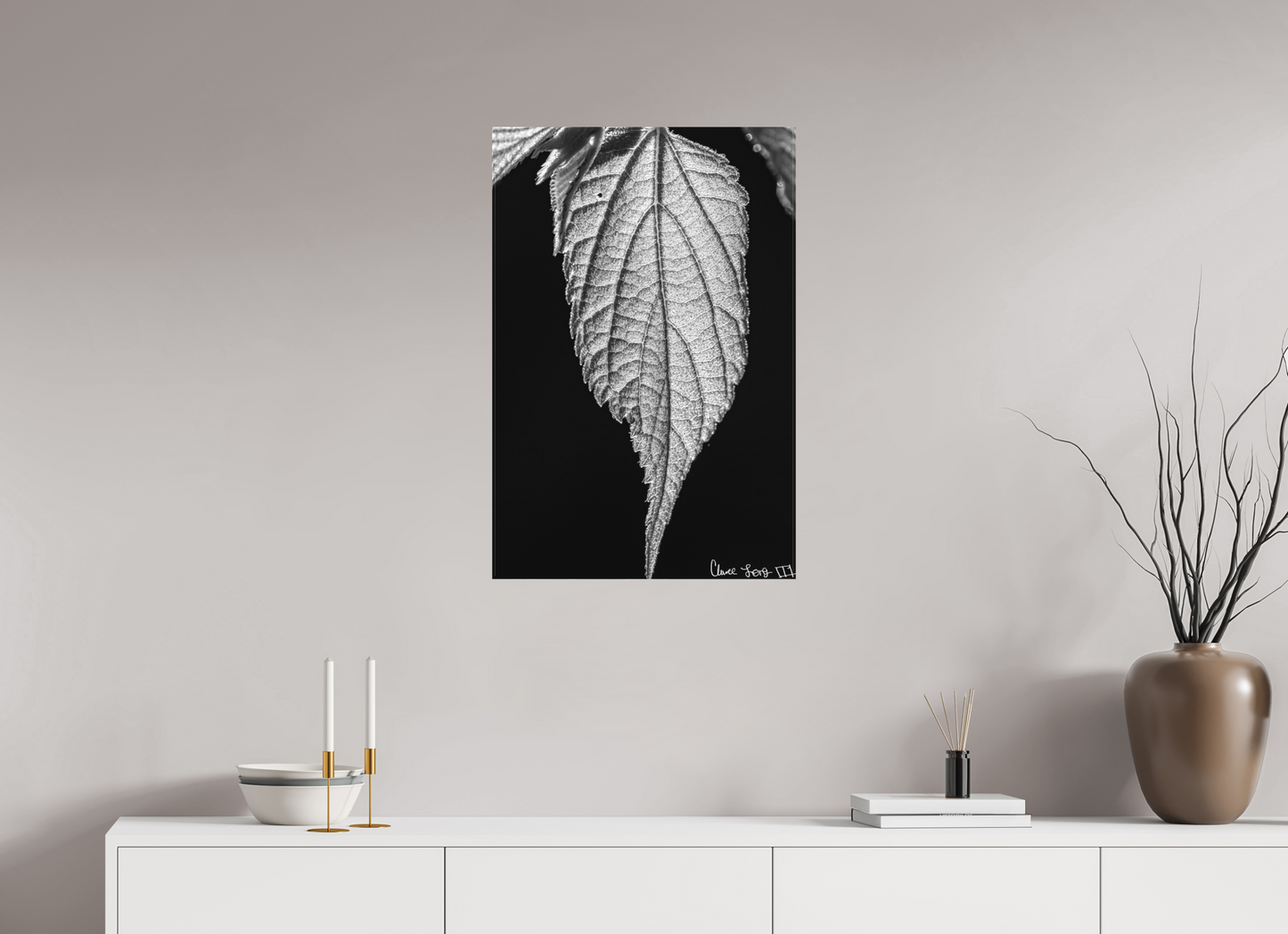 20 x 30″, Matte Canvas Reticulate Venation