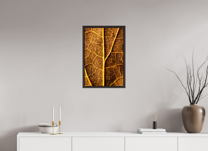16 x 24″, Floater Frame Alder Brown Roads to Riches