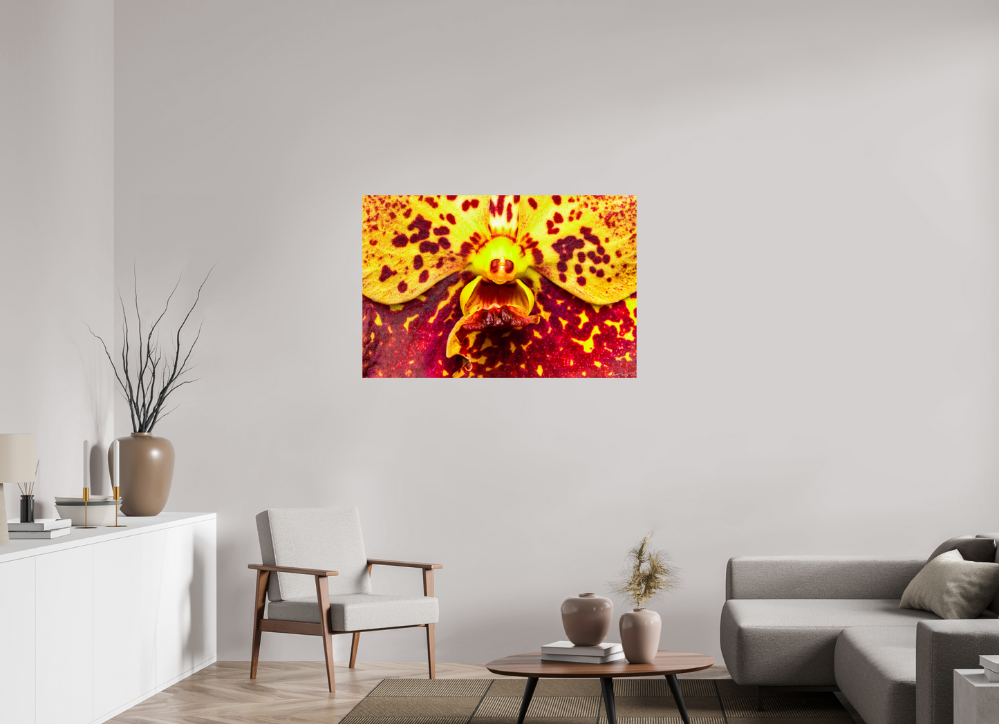 45 x 30″, Glossy Metal The Flying Thing