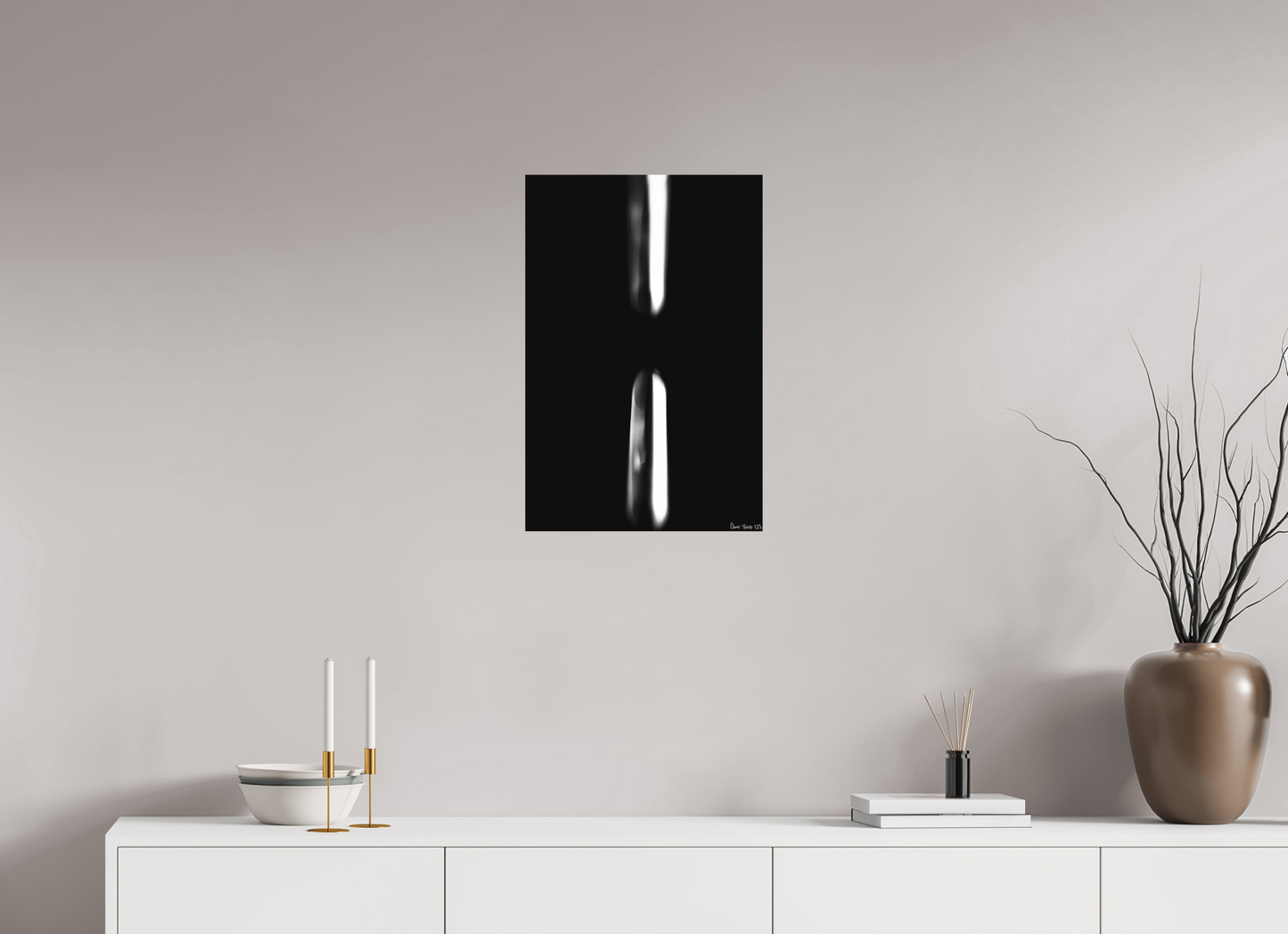 16 x 24″, Matte Metal Free Fall