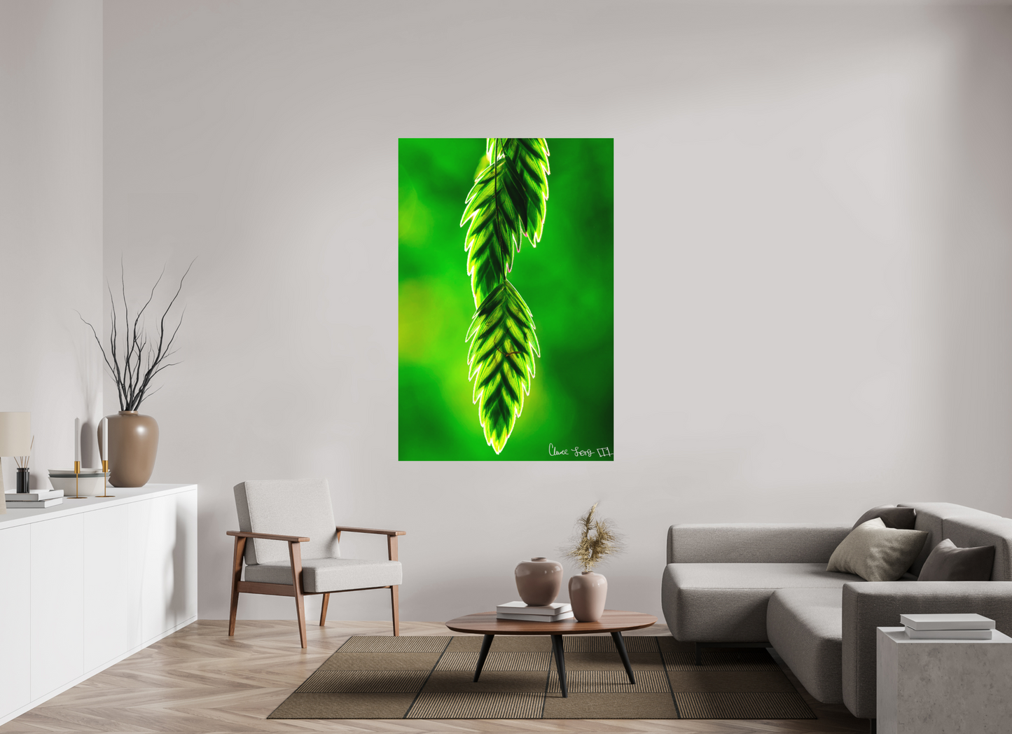 44 x 66″, Forex Harmonic Trinity