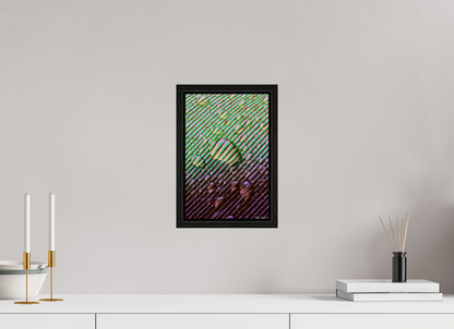 8 x 12″, Floater Frame Black Oak Superabundance