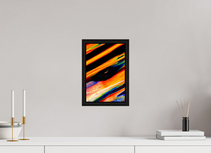 8 x 12″, Floater Frame Black Oak Zenography