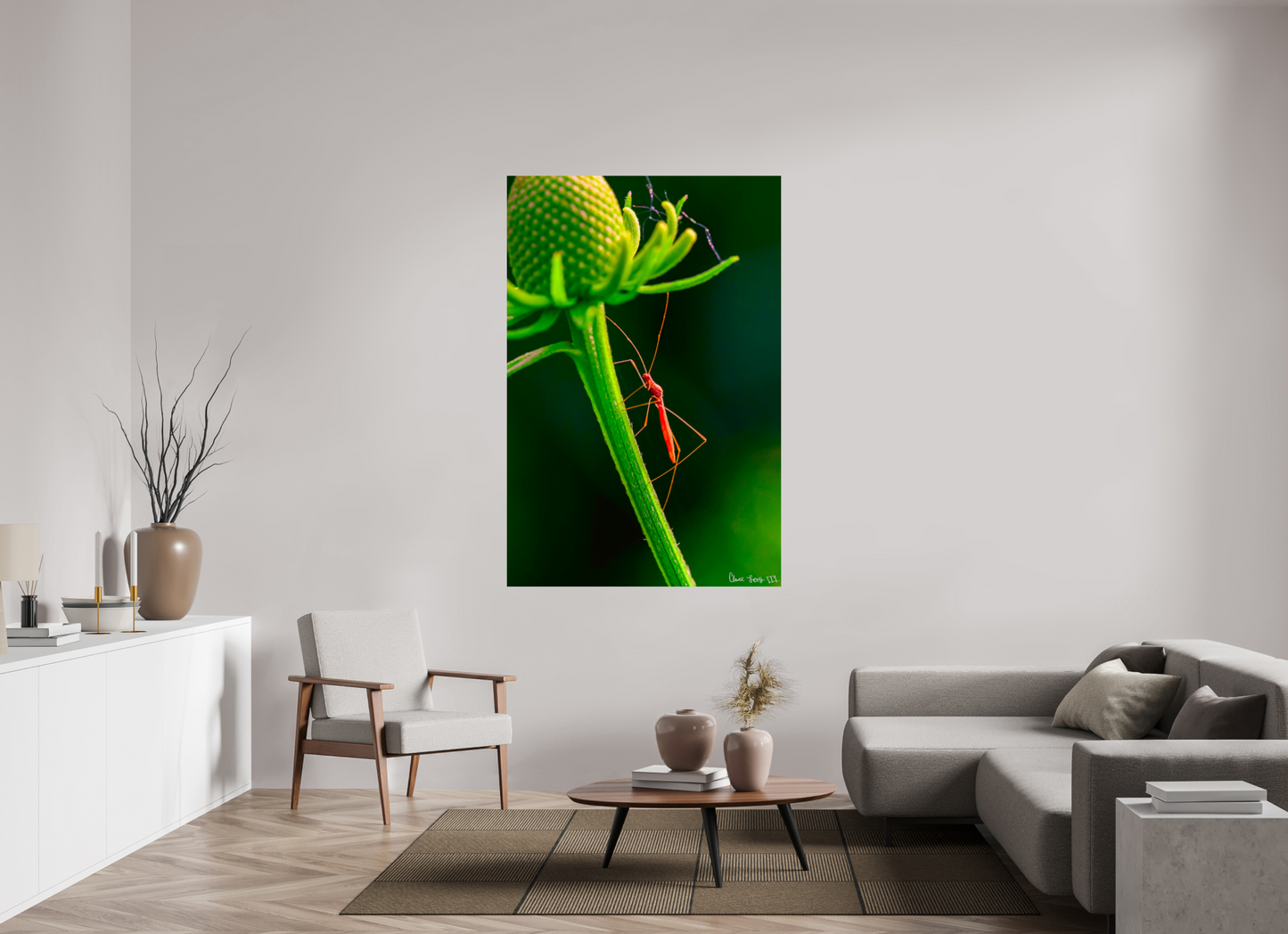 44 x 66″, Glossy Metal Reaching the Apex