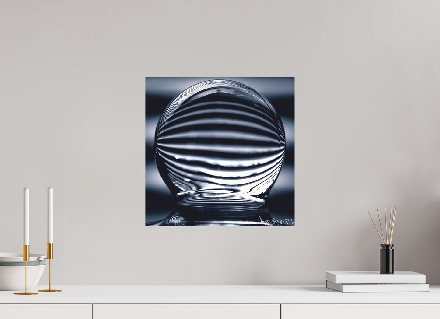 15 x 15″, Forex Orb of Light