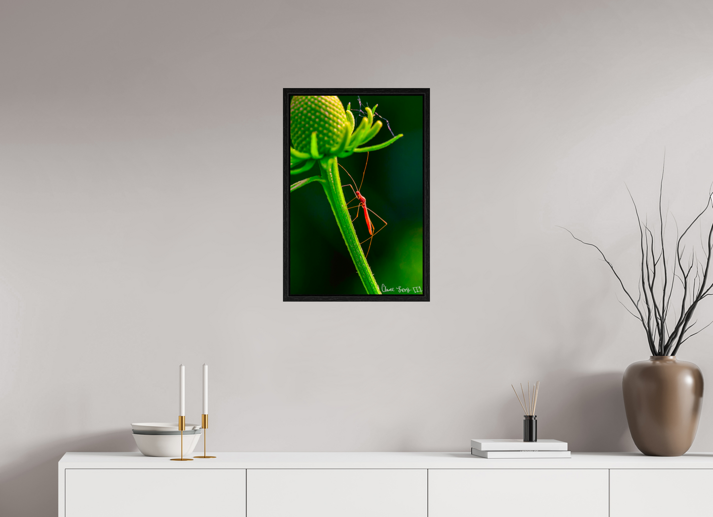 16 x 24″, Floater Frame Black Oak Reaching the Apex