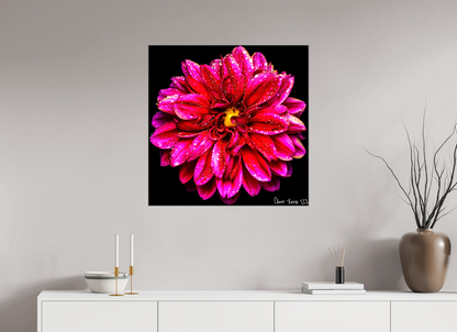 30 x 30″, Glossy Canvas Droplets Galore