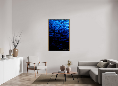 36 x 54″, Floater Frame Natural Oak Submergence
