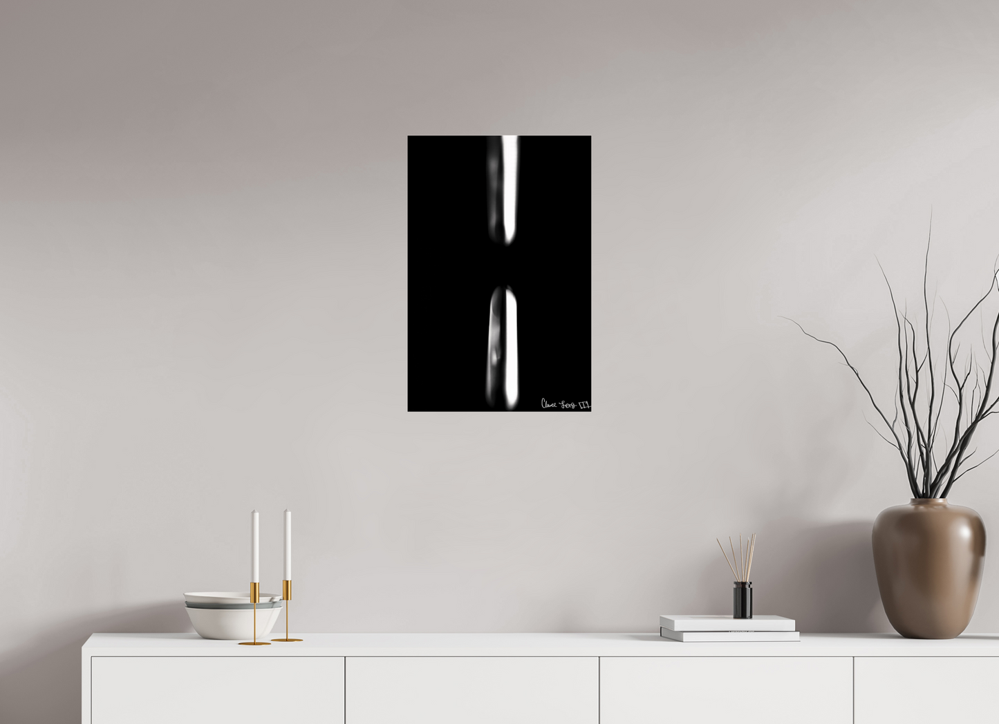 16 x 24″, Acrylic Free Fall