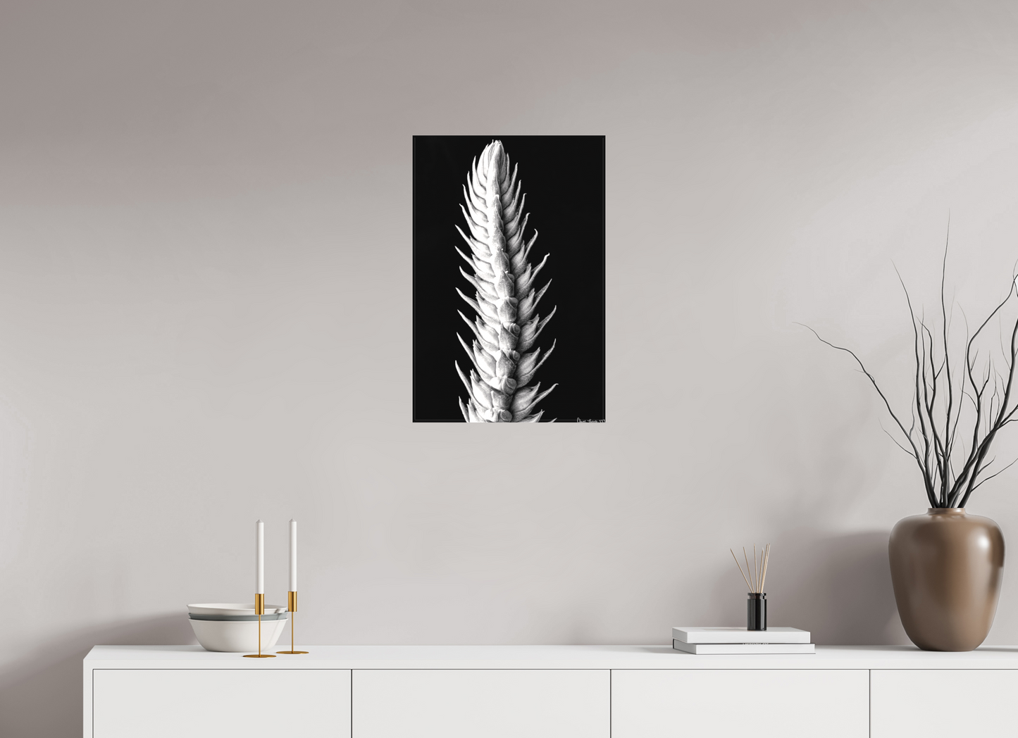 16 x 24″, Matte Canvas Vertebrae