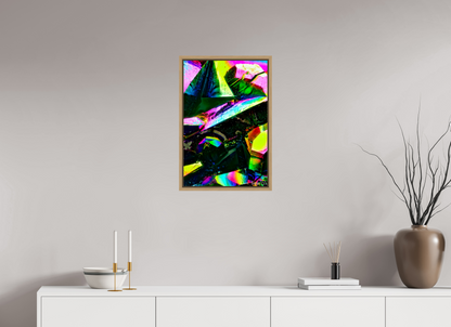 16 x 24″, Floater Frame Natural Oak Flummox