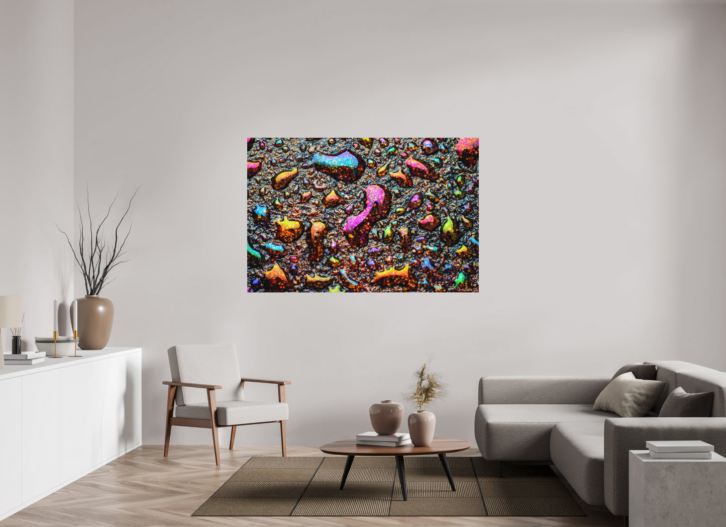 66 x 44″, Matte Metal Homage to My Adolescence