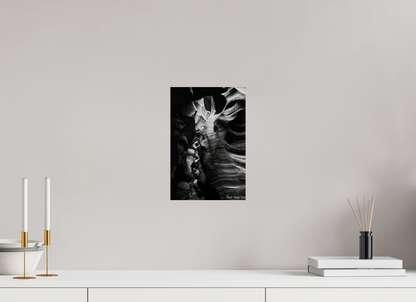 8 x 12″, Glossy Metal Beauty Down Below