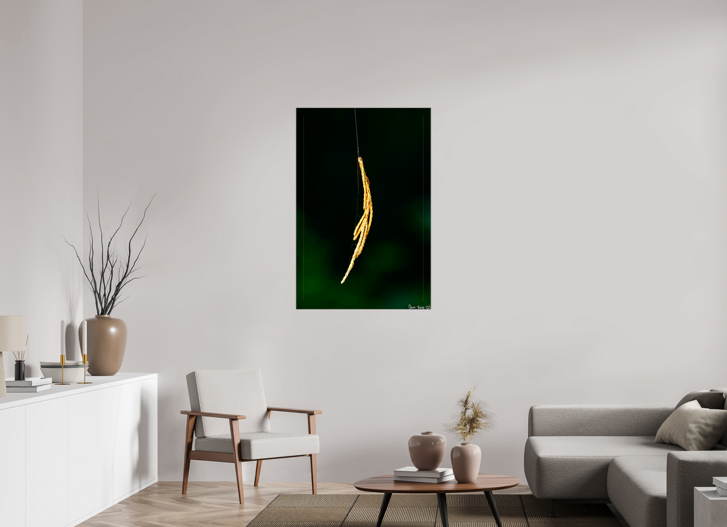 30 x 45″, Glossy Canvas Nature’s Tether