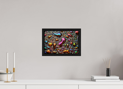 12 x 8″, Floater Frame Black Oak Homage to My Adolescence