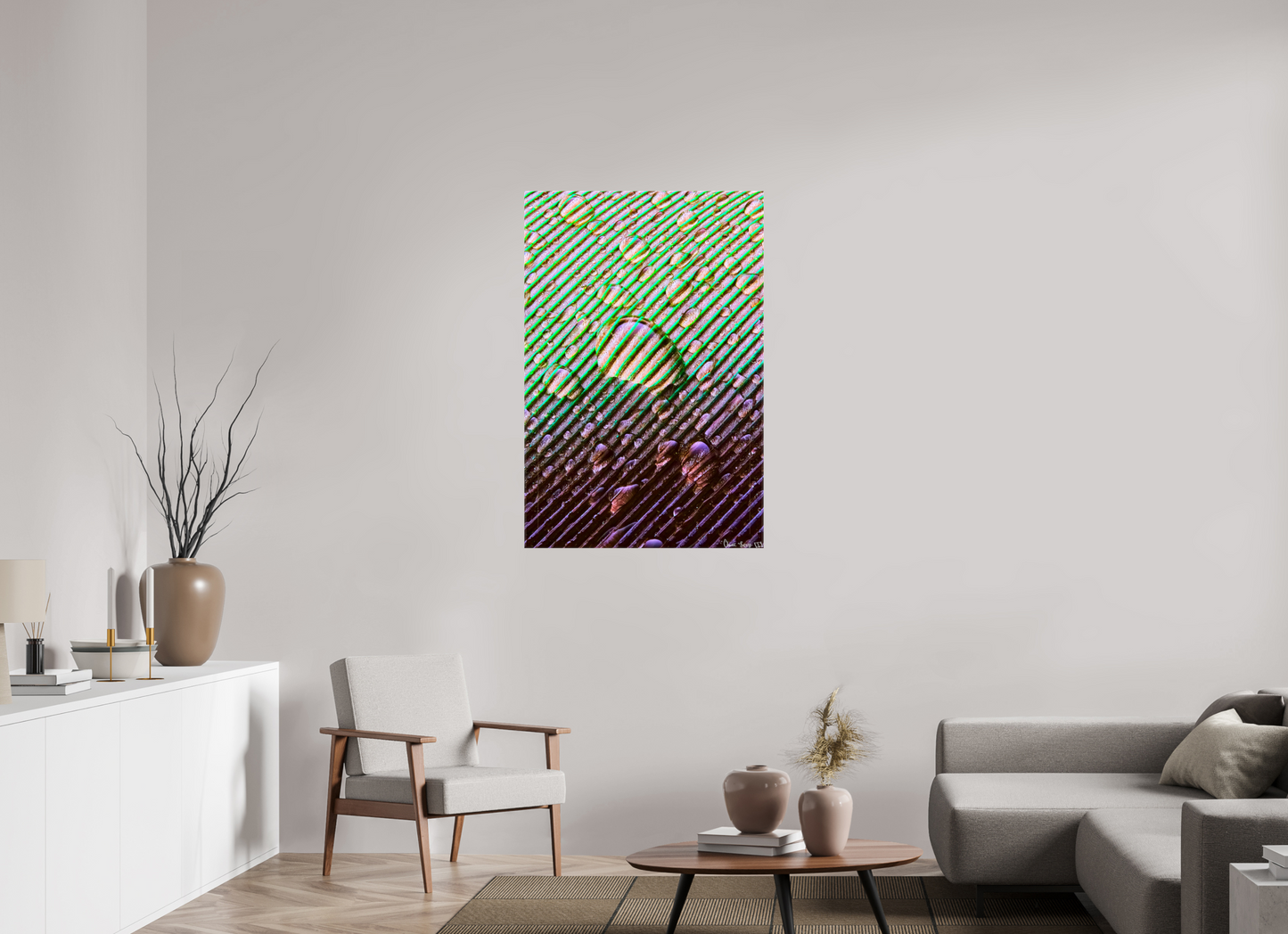 30 x 45″, Glossy Canvas Superabundance