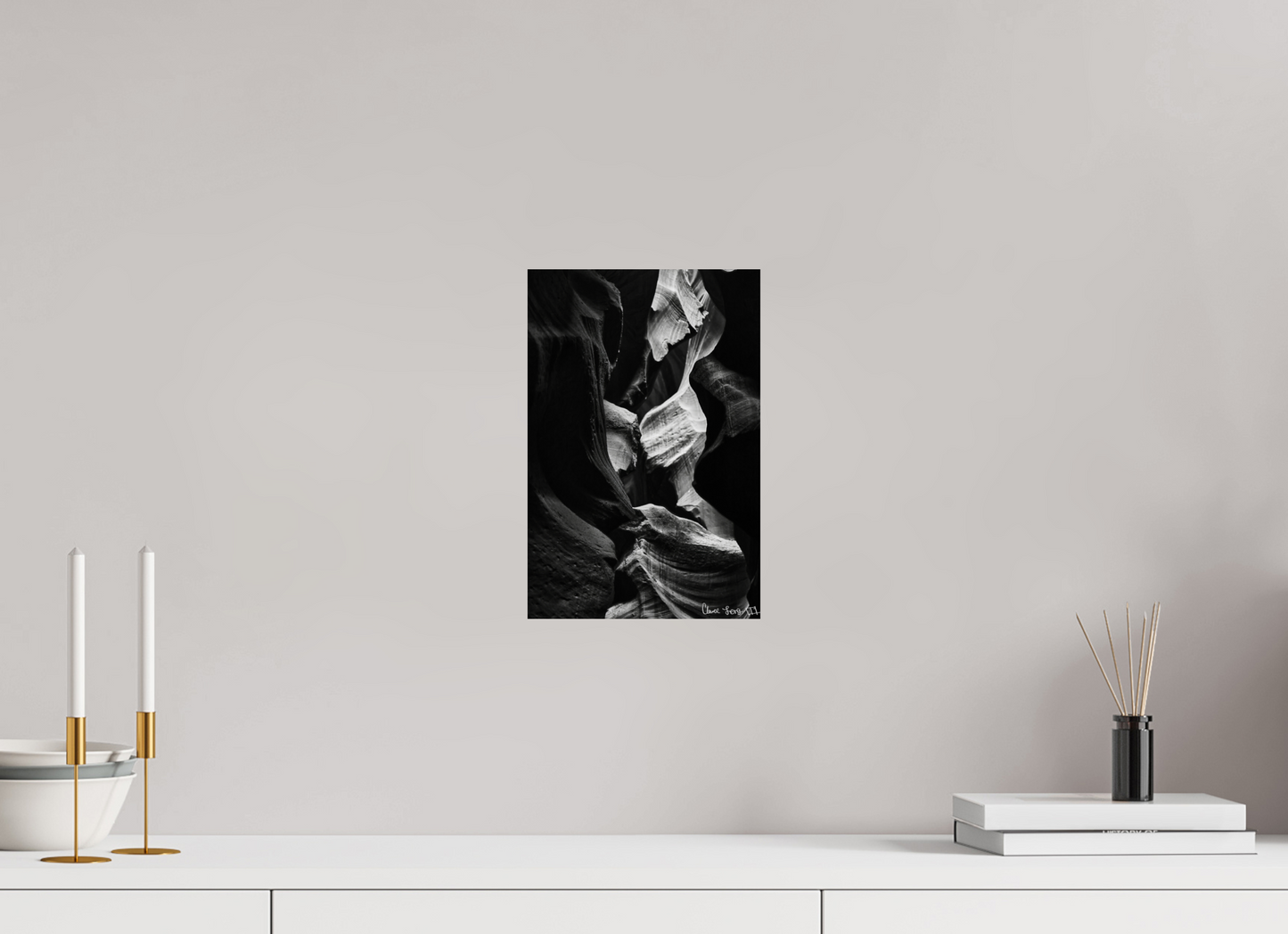 8 x 12″, Glossy Metal Sphinx