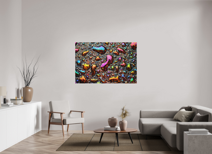 60 x 40″, Matte Metal Homage to My Adolescence