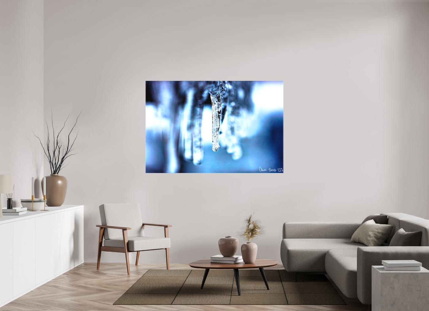 66 x 44″, Matte Canvas Sickle of Boreas