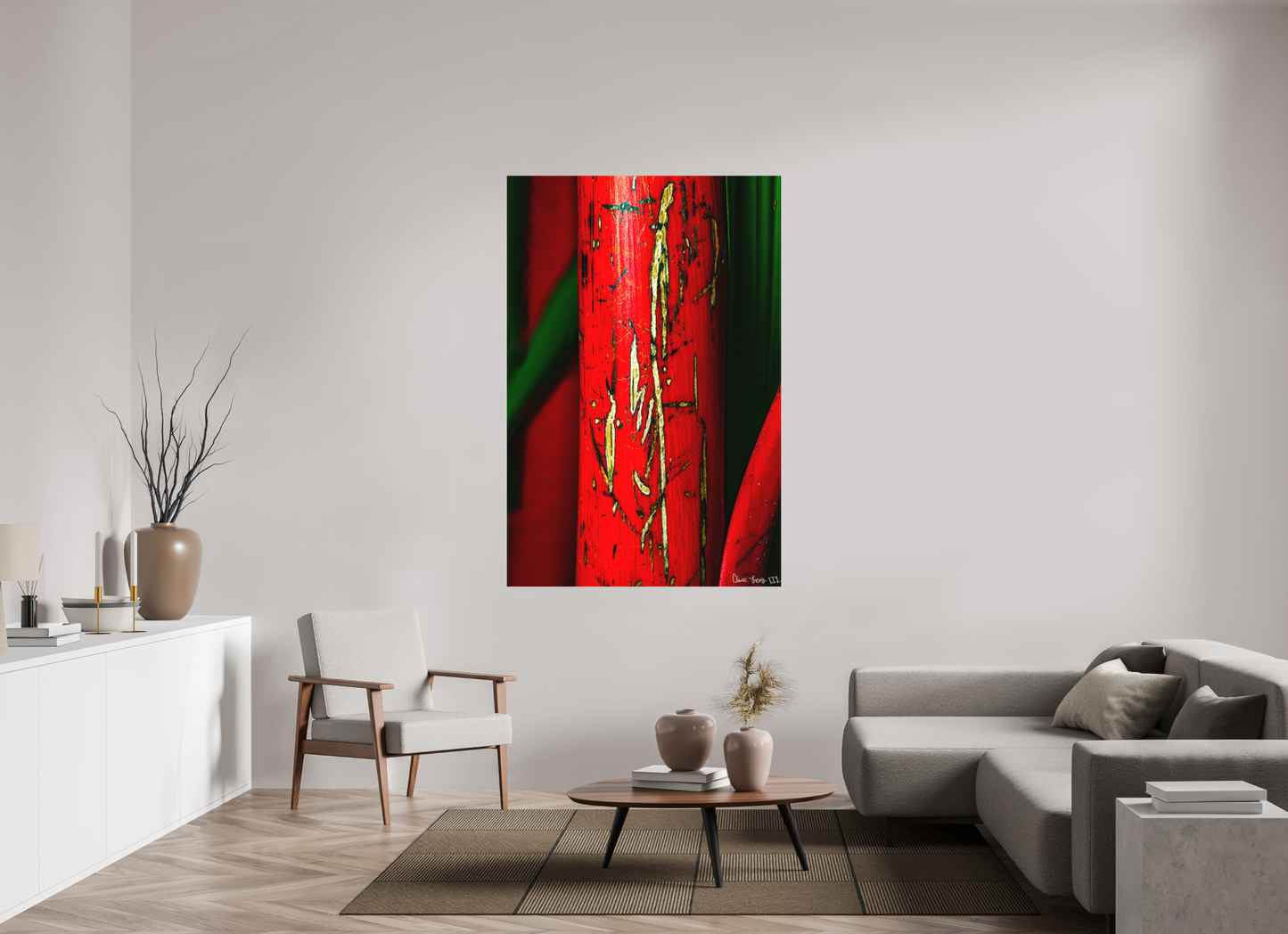 44 x 66″, Forex Wounded