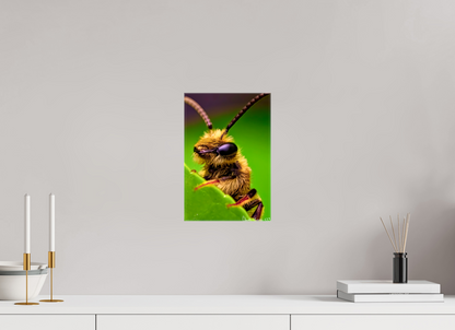8 x 12″, Glossy Canvas The Cutest Bee