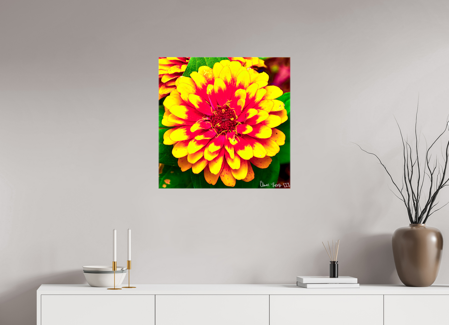 25 x 25″, Glossy Canvas Radiance