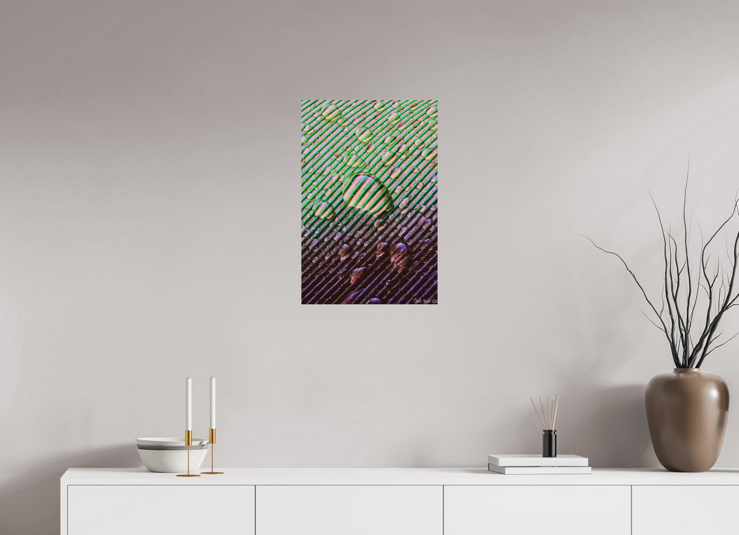 16 x 24″, Direct Print on Aluminum Dibond Default Superabundance