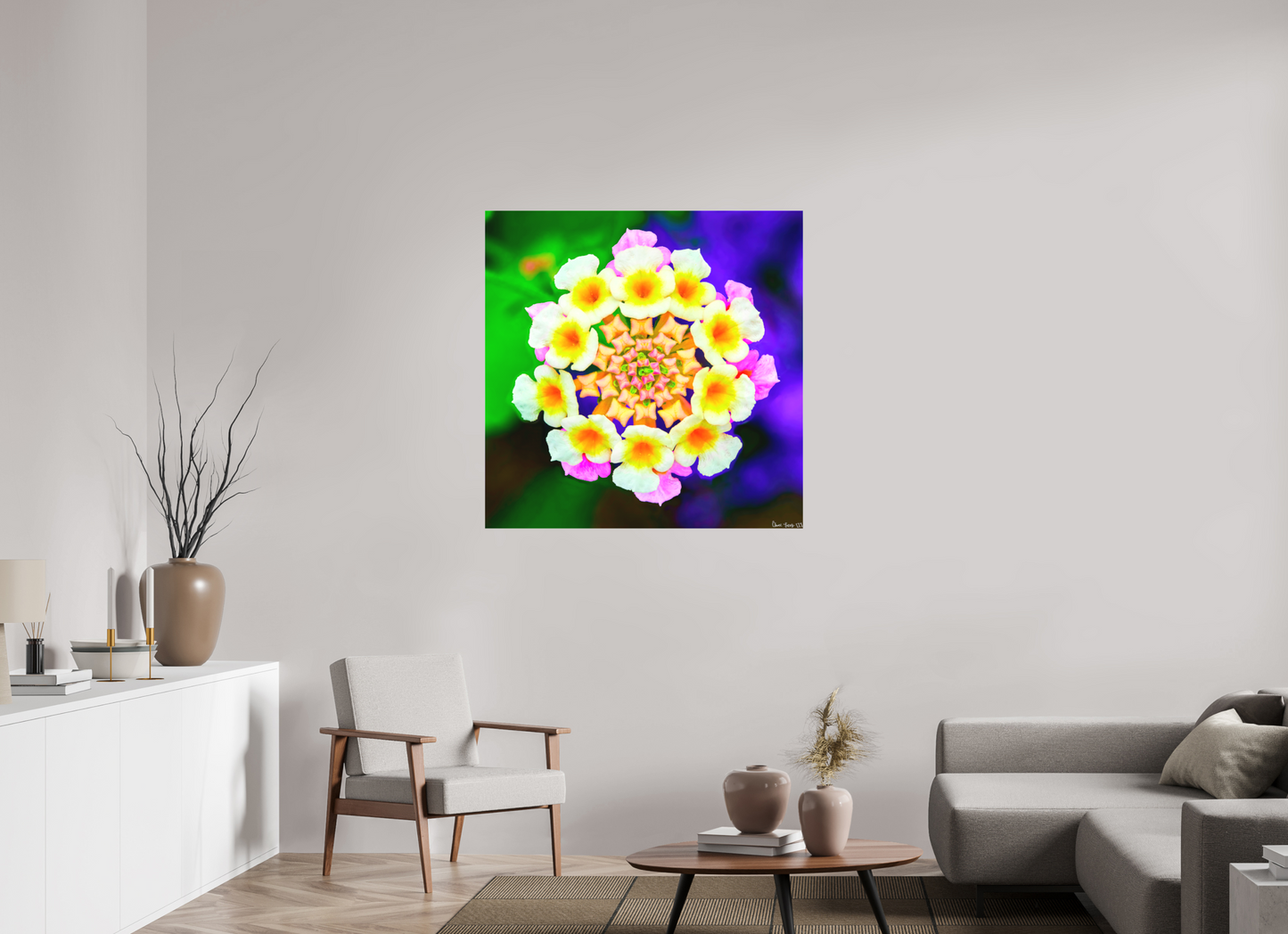 40 x 40″, Matte Canvas Quintessence