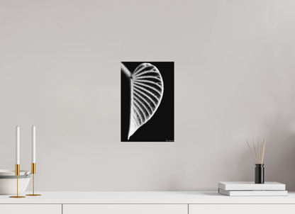 8 x 12″, Matte Metal Onyx Organ