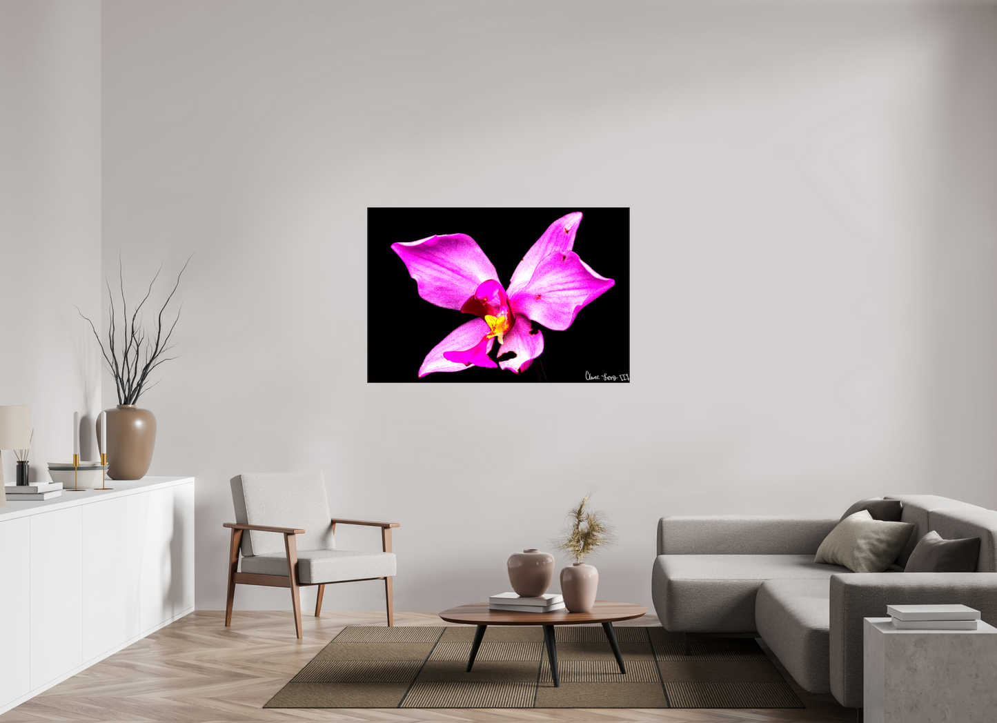 54 x 36″, Glossy Canvas Efflorescence