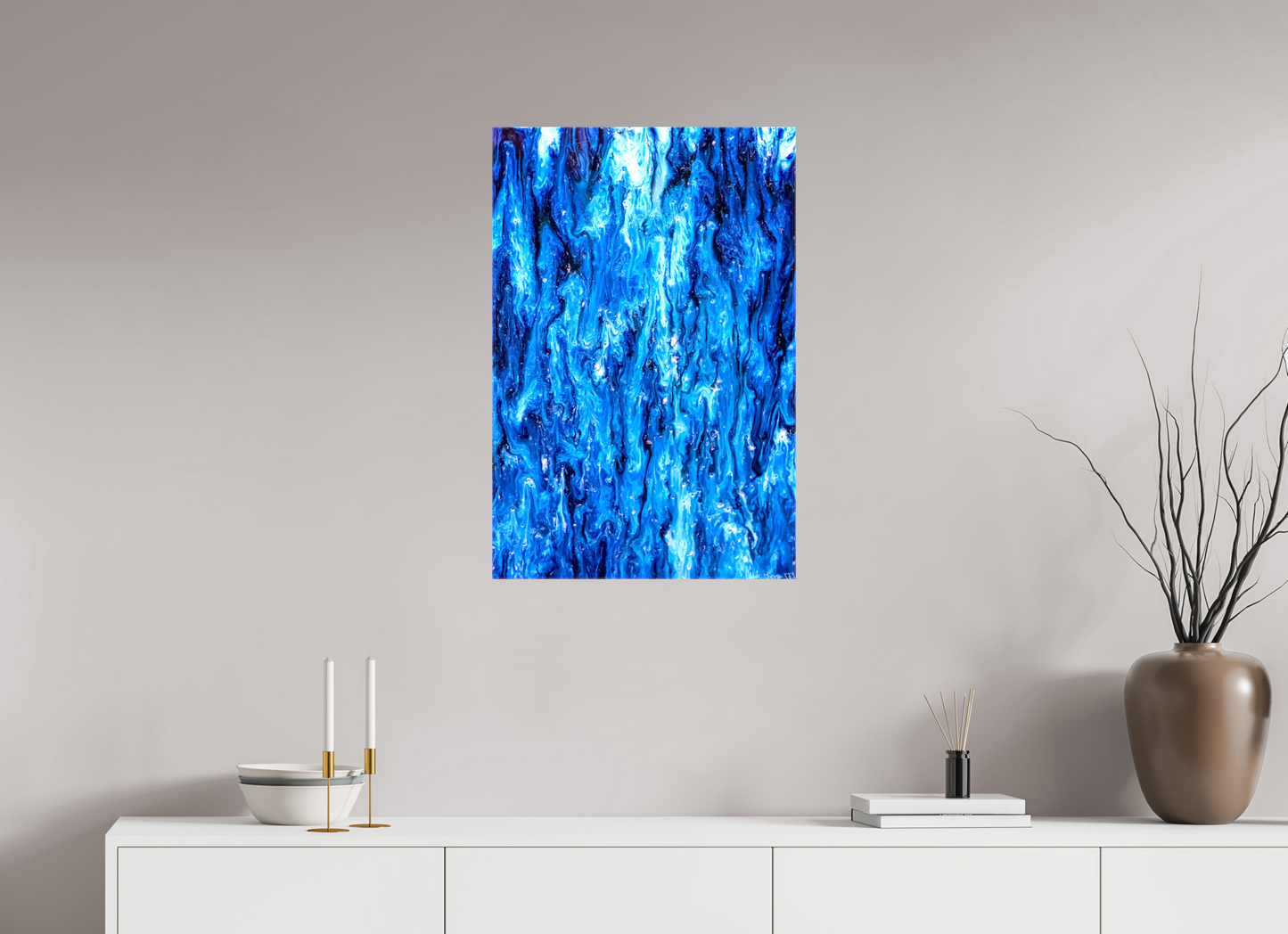 20 x 30″, Glossy Canvas The Seven Seas
